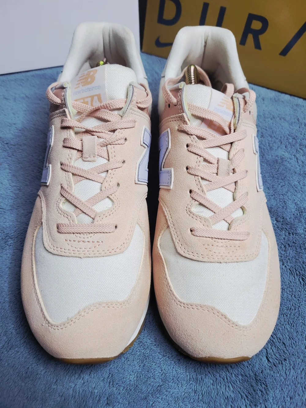 New Balance 574 Tencel 'Rose Water Sea Salt' Sneakers - Women's Size 12